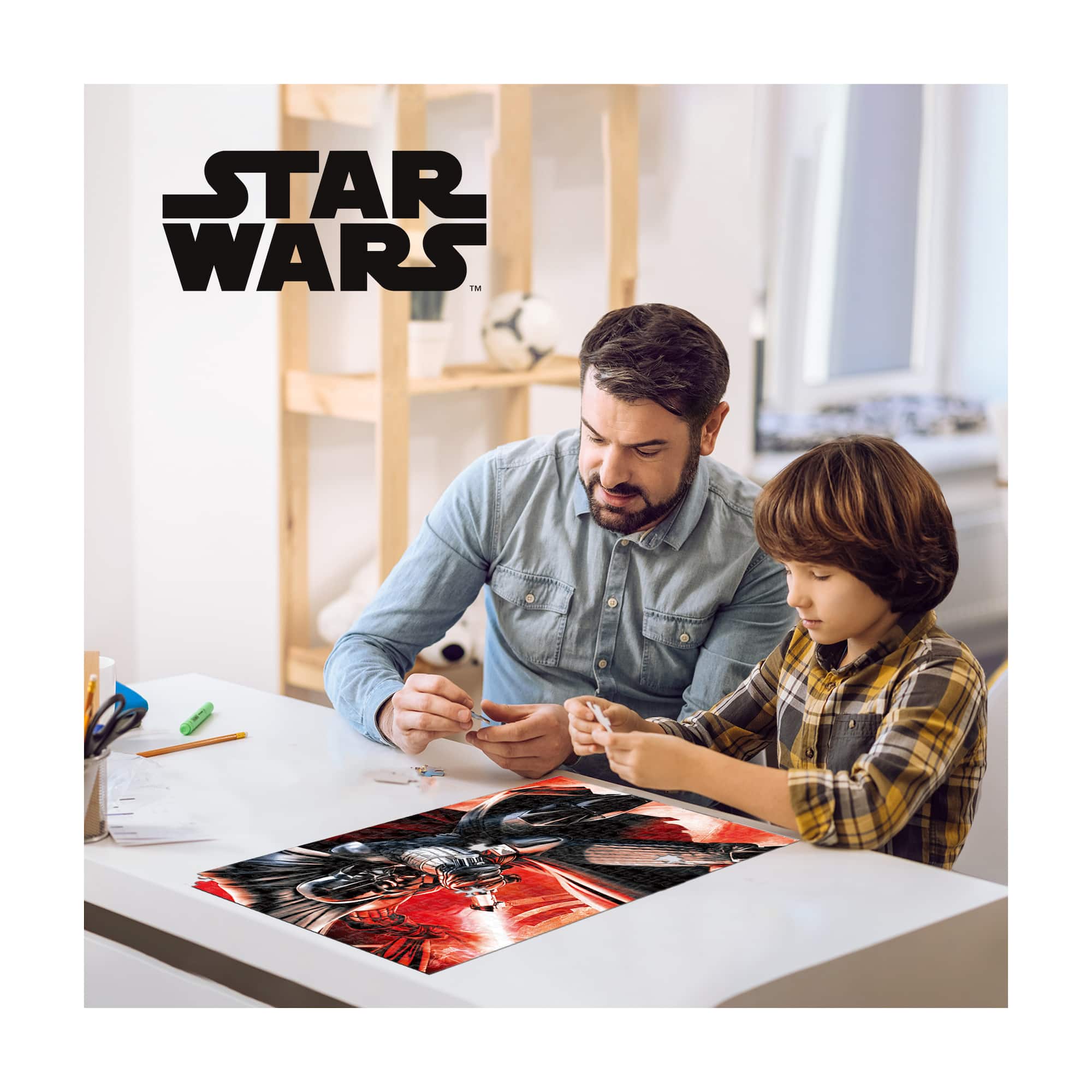 Star Wars - Darth Vader 3D Lenticular Jigsaw Puzzle in a Collectible Shaped Tin: 300 Pcs